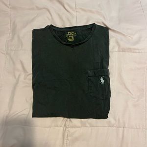 Dark Gray Polo Ralph Lauren Short Sleeve Tee Shirt